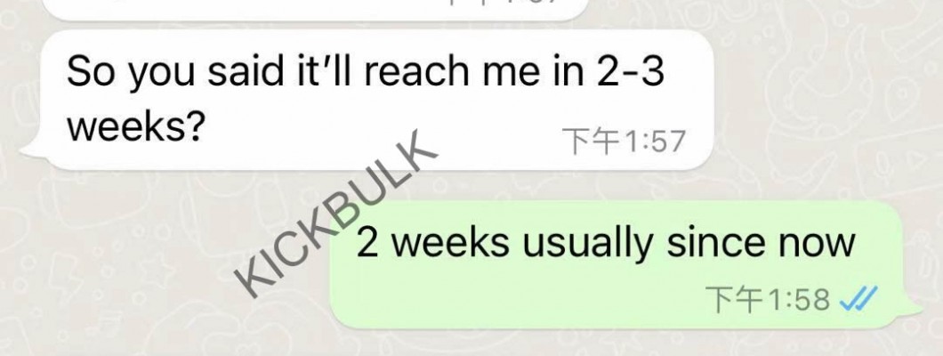 Kickbulk Customer Reviews from North America Kickbulk Customer Reviews from North America