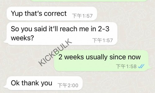 Kickbulk Customer Reviews from North America