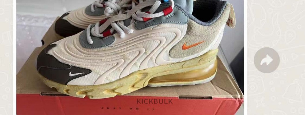 Travis Scott X Nike Air Max 270 React ENG'Cactus Trails' CT2864-200 Kickbulk Customer reviews