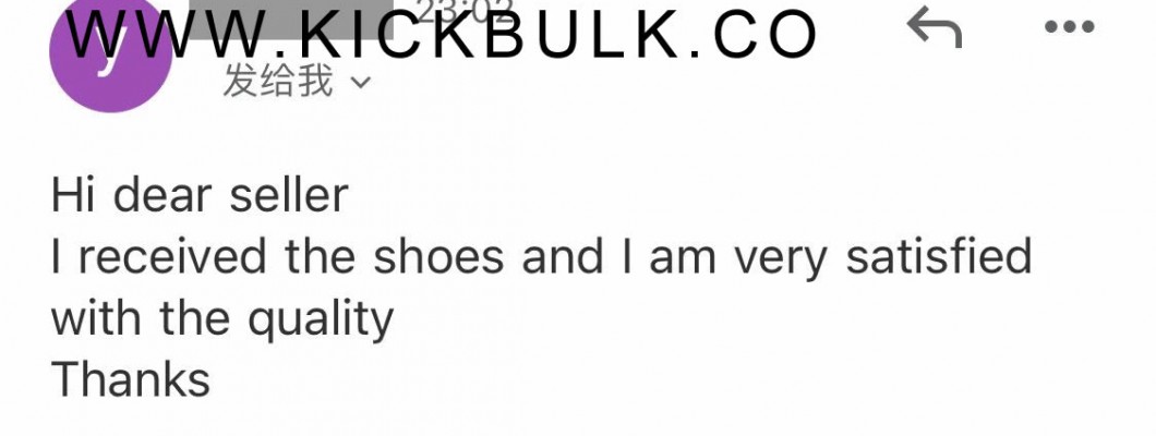 Received a review from a new customer yesterday,Kickbulk Sneaker shoes retail wholesale Received a review from a new customer yesterday,Kickbulk Sneaker shoes retail wholesale