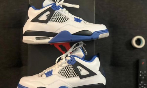 A group of photos About  AIR JORDAN 4 RETRO MOTORSPORTS 308497-117 From Kickbulk client