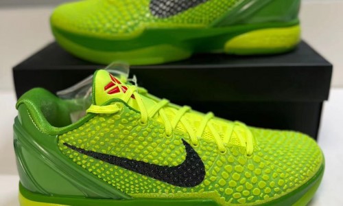 Nike ZOOM KOBE 6 PROTRO 'GRINCH' CW2190-300 Kickbulk Sneaker Frasco shoes reviews