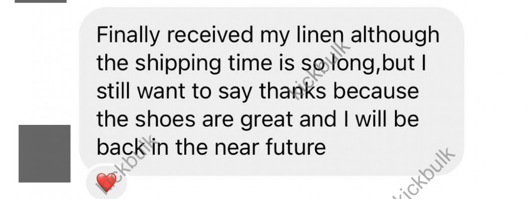 Yes, logistics is a bit slow sometimes. Yes, logistics is a bit slow sometimes.