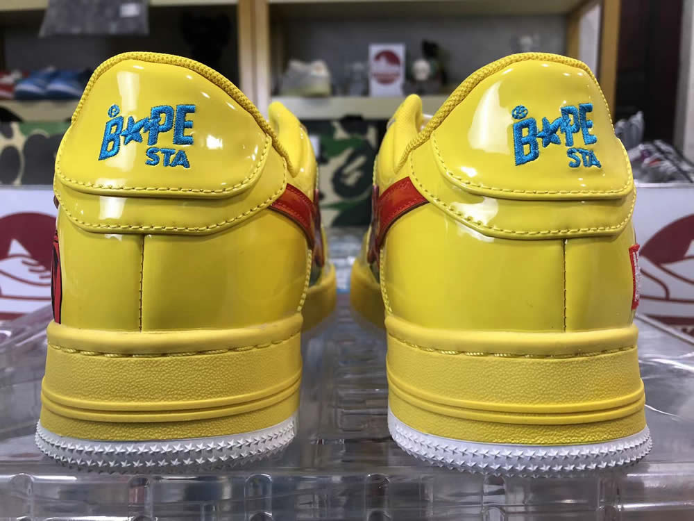 A Bathing Ape Bape Sta Low Green Sneaker 1173191905 6 - www.kickbulk.co