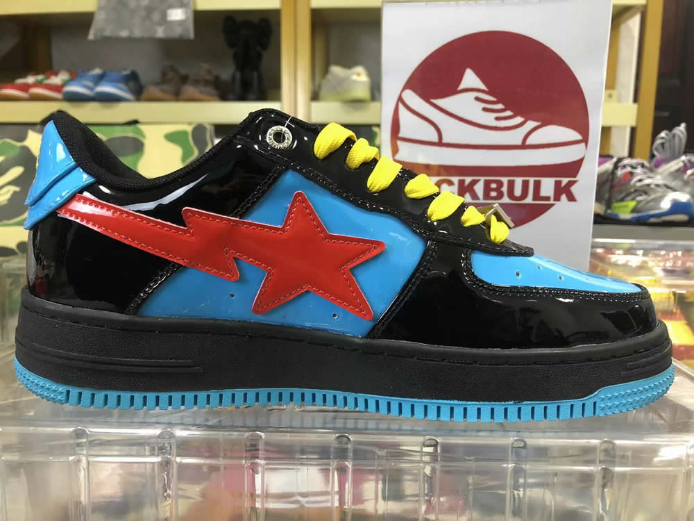 A Bathing Ape Bape Sta Low Blue Black Sneaker 1173191907 10 - www.kickbulk.co