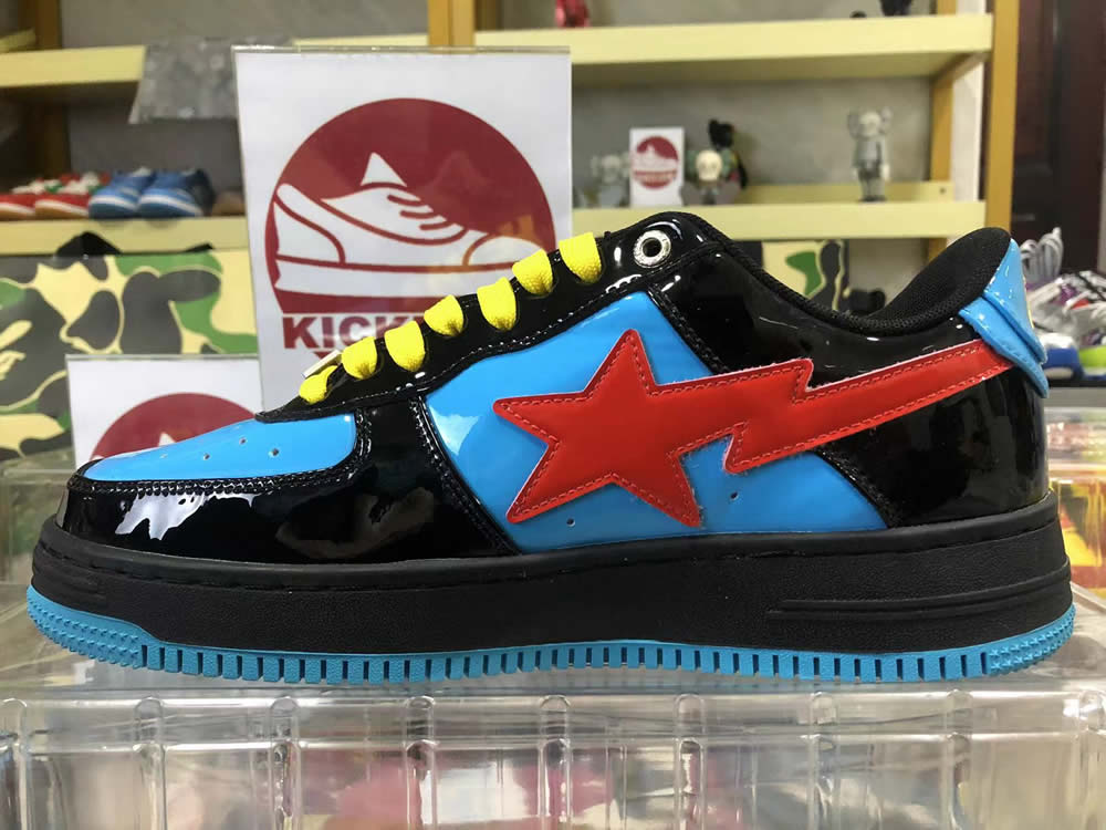 A Bathing Ape Bape Sta Low Blue Black Sneaker 1173191907 8 - www.kickbulk.co