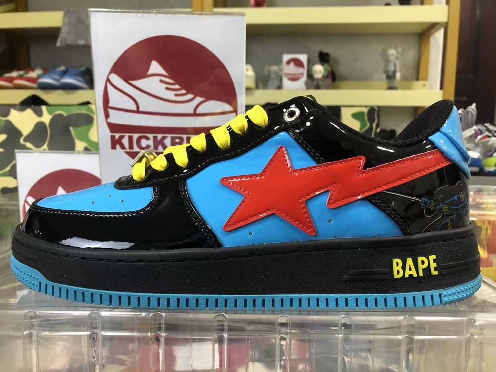 A Bathing Ape Bape Sta Low Blue Black Sneaker 1173191907 9 - www.kickbulk.co