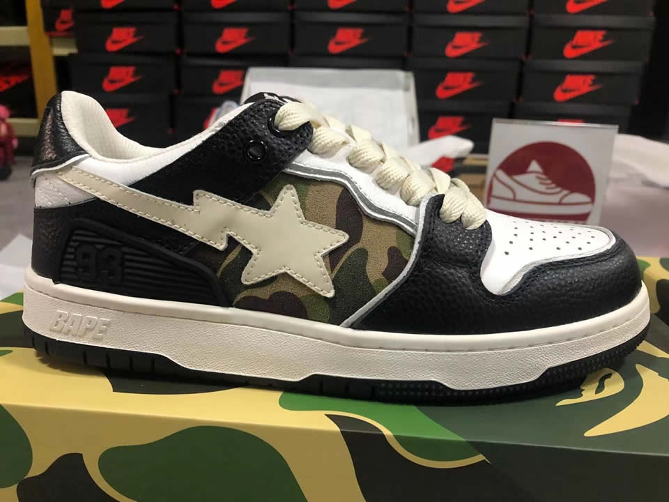 A Bathing Ape Bape Sta Low White Camouflage 1g701090004 7 - www.kickbulk.co