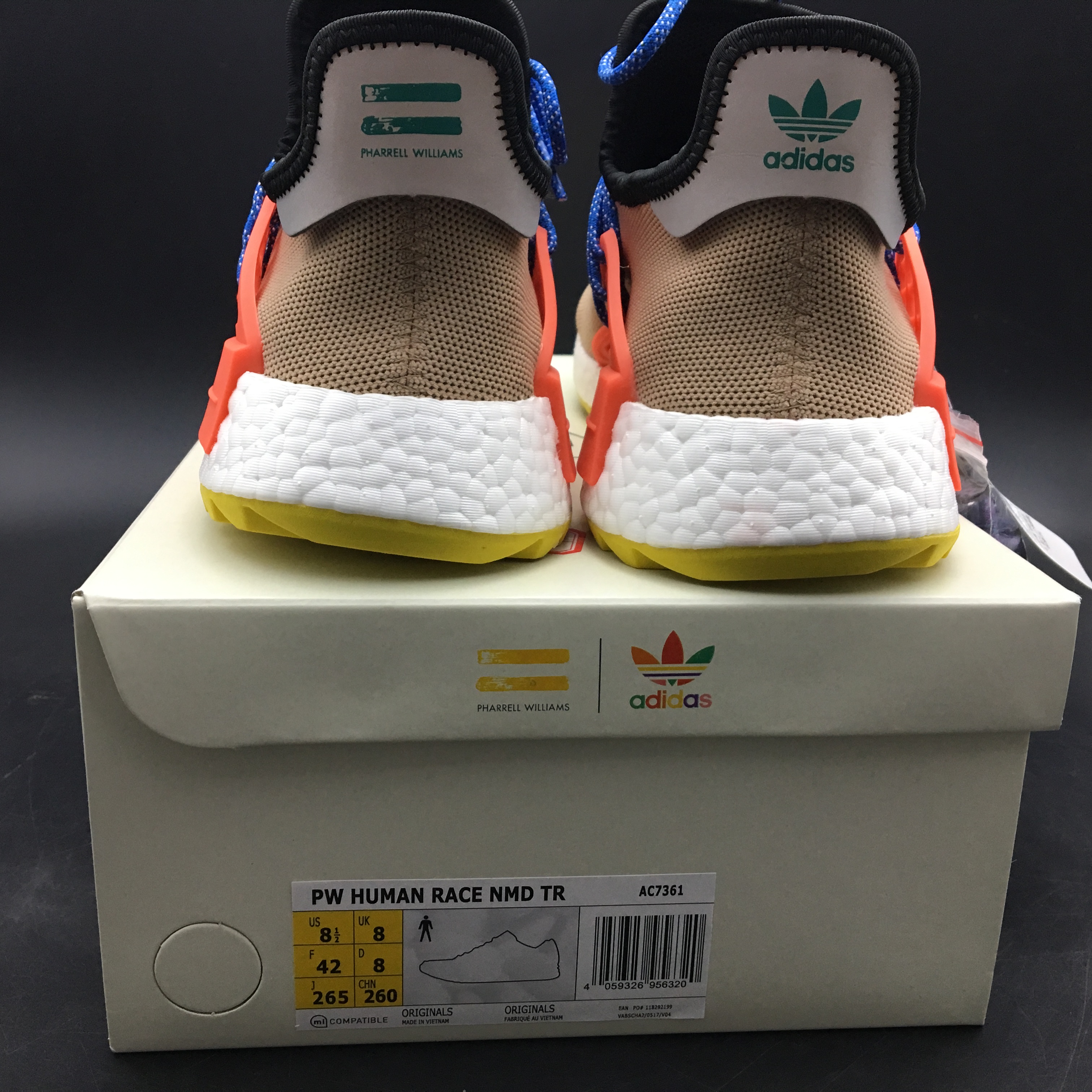 Pharrell Williams X Adidas Nmd Human Race Trail Pale Nude Ac7361 16 - www.kickbulk.co