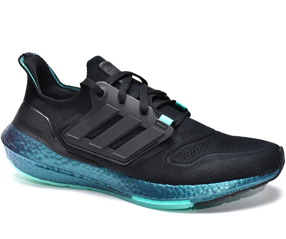 Adidas Ultraboost 22 Black Mint Rush Gx5564 4 - www.kickbulk.co