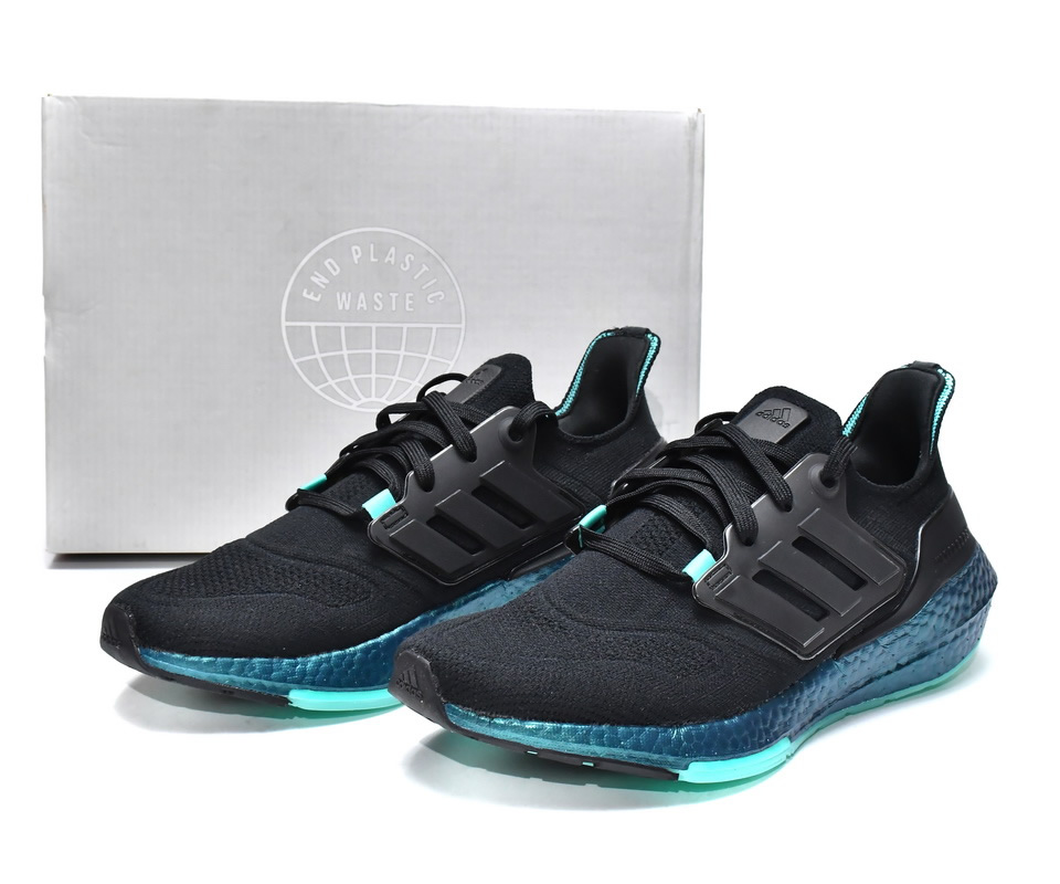 Adidas Ultraboost 22 Black Mint Rush Gx5564 7 - www.kickbulk.co