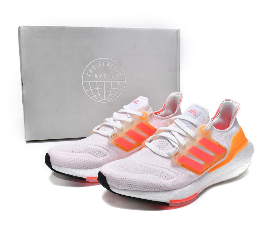 Adidas Ultraboost Wmns White Flash Orange 2022 Gx5595 7 - www.kickbulk.co