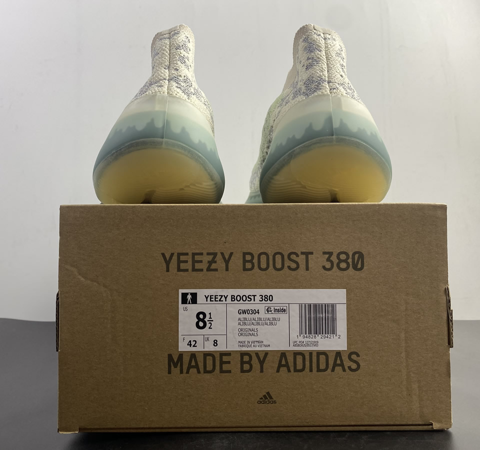 Adidas Yeezy Boost 380 Alien Blue Reflective Gw0304 43 - www.kickbulk.co