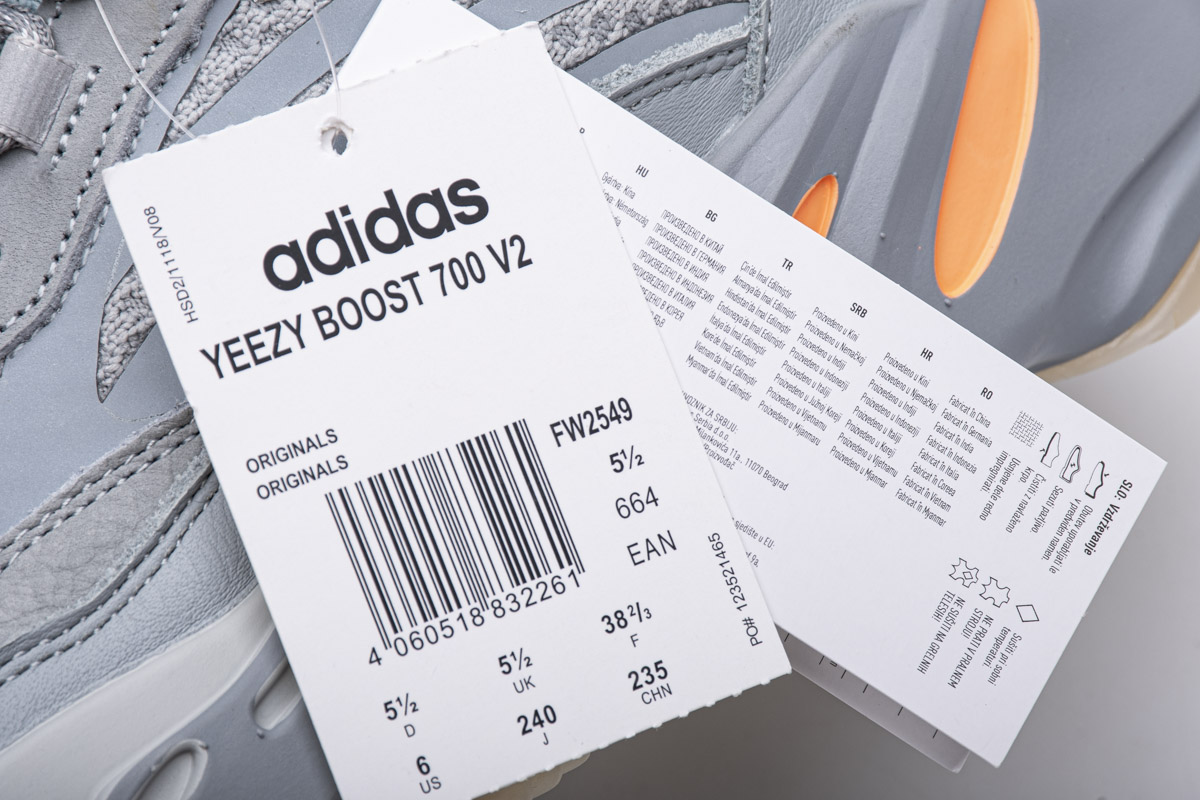 Adidas Yeezy Boost 700 V2 Inertia Outfits On Feet Fw2549 19 - www.kickbulk.co
