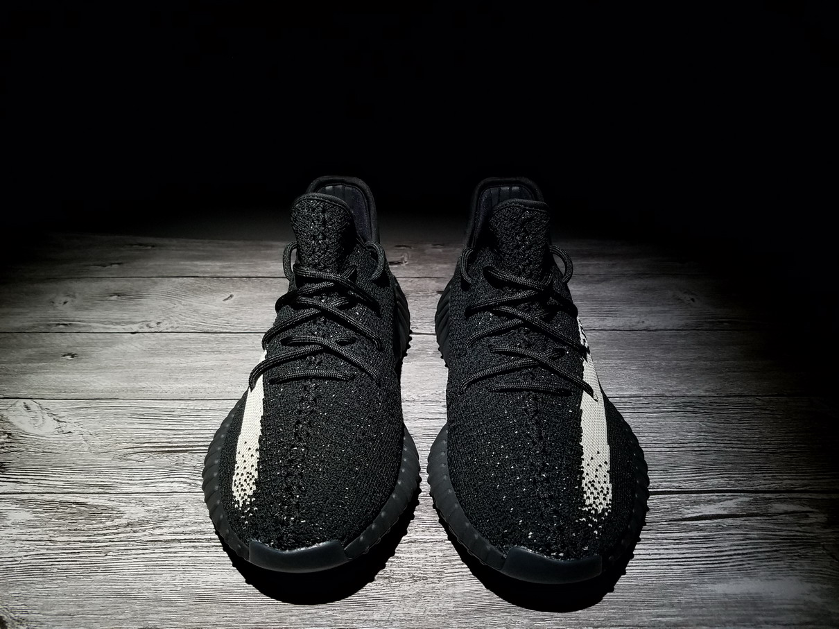 Adidas Originals Yeezy Boost 350 V2 Black White By1604 10 - www.kickbulk.co