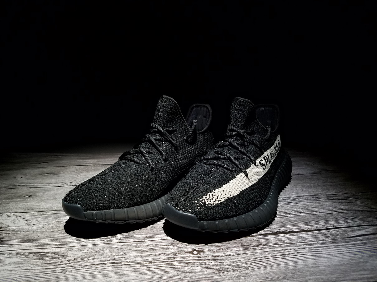 Adidas Originals Yeezy Boost 350 V2 Black White By1604 11 - www.kickbulk.co