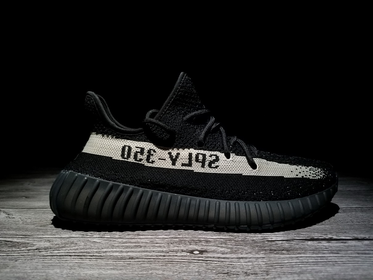 Adidas Originals Yeezy Boost 350 V2 Black White By1604 12 - www.kickbulk.co