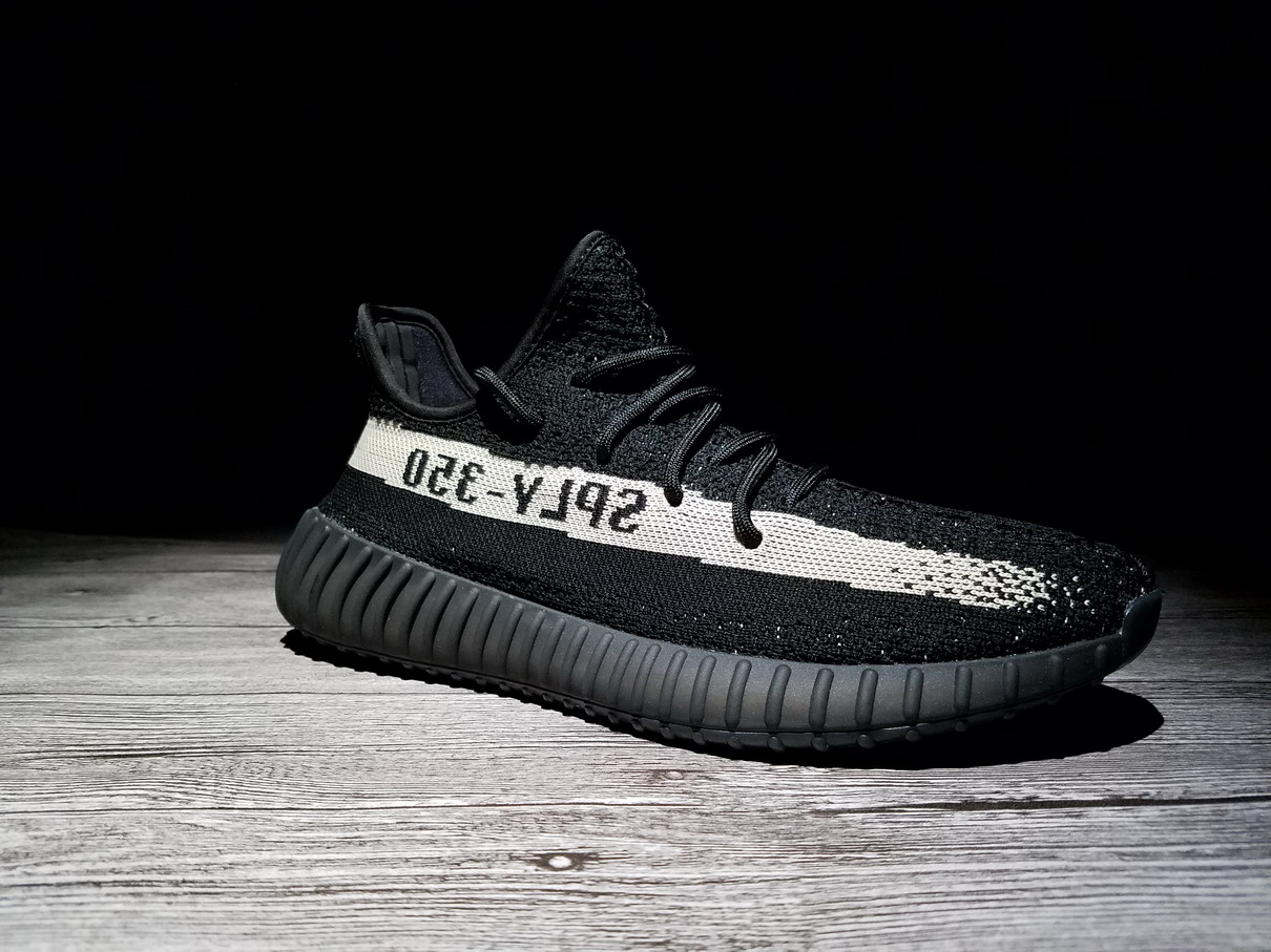 Adidas Originals Yeezy Boost 350 V2 Black White By1604 13 - www.kickbulk.co