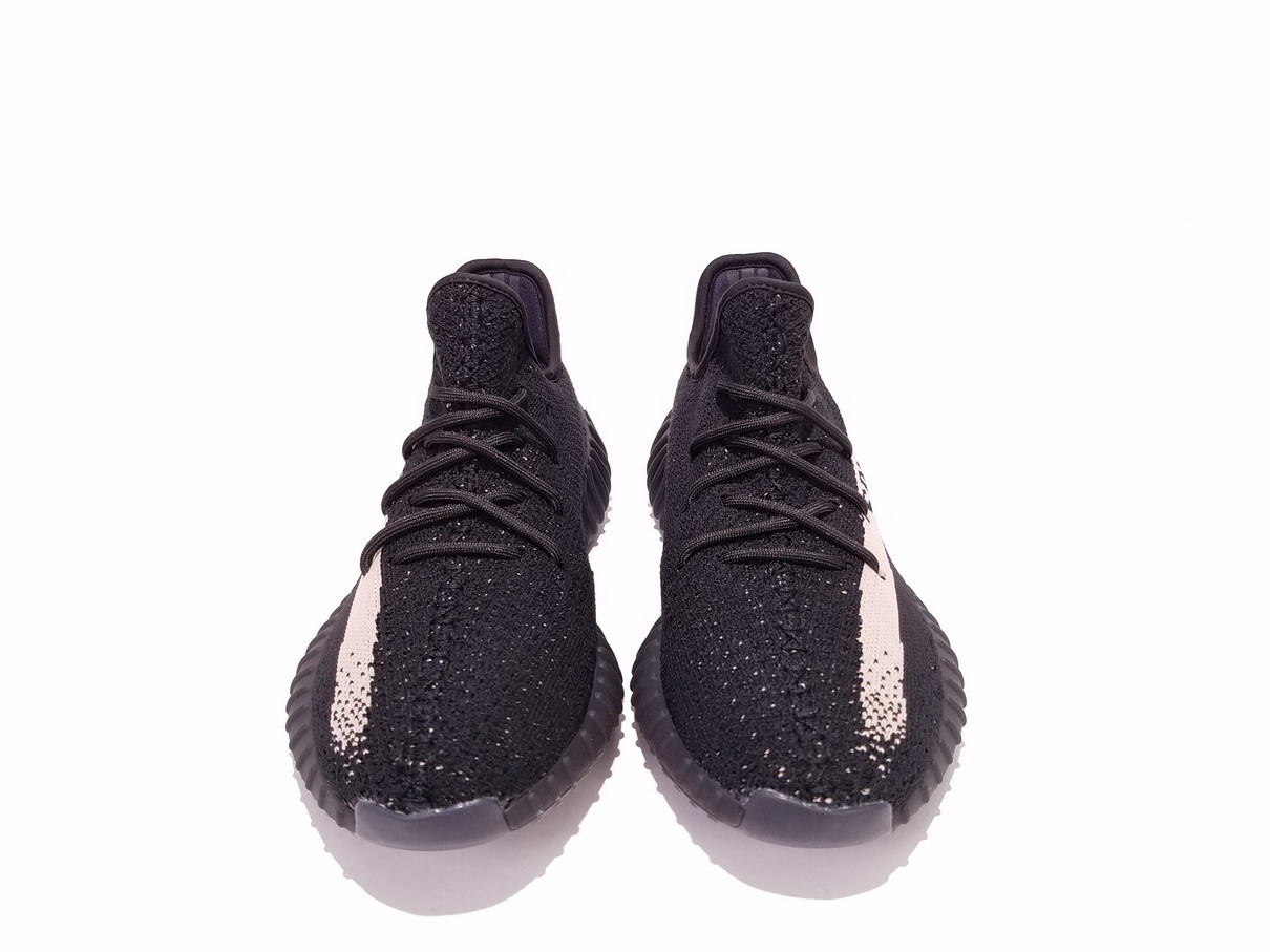 Adidas Originals Yeezy Boost 350 V2 Black-White — Kick Game