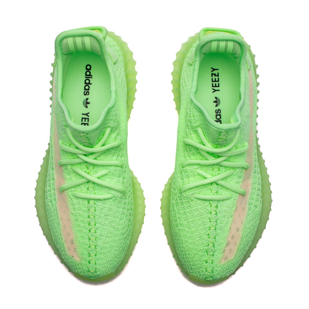 Yeezy Boost 350 V2 Glow In The Dark Green Eg5293 2 - www.kickbulk.co