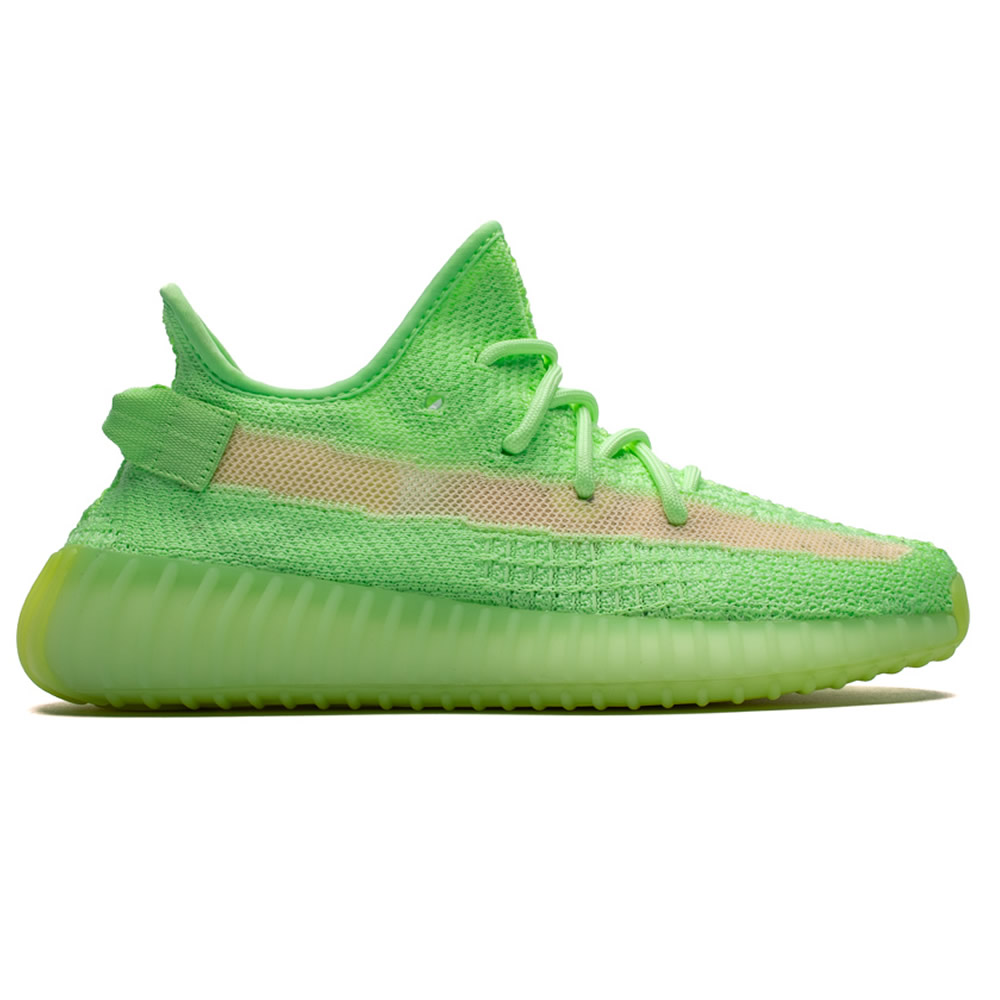 Yeezy Boost 350 V2 Glow In The Dark Green Eg5293 3 - www.kickbulk.co