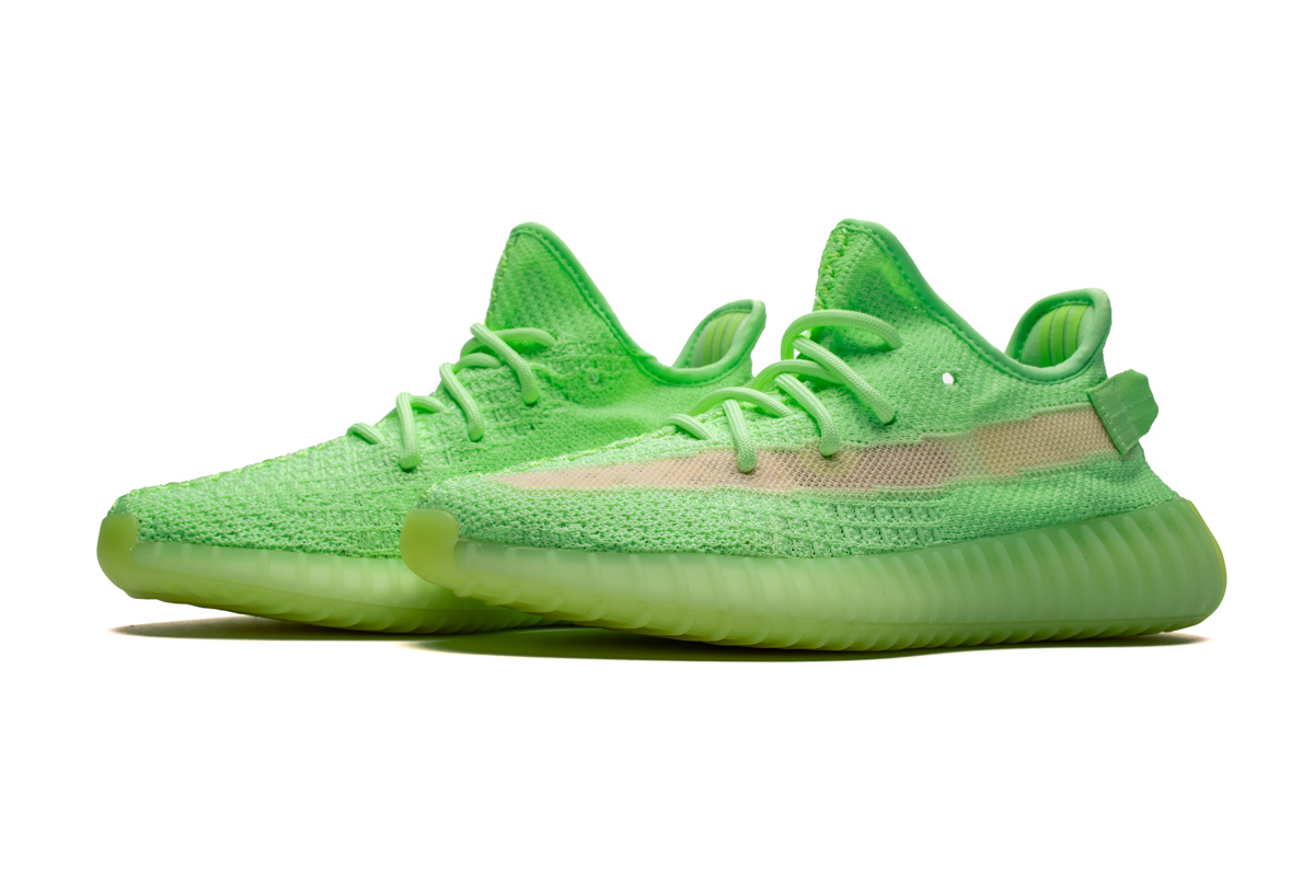 Yeezy Boost 350 V2 Glow In The Dark Green Eg5293 Kickbulk Footwear Wholesale 3 - www.kickbulk.co