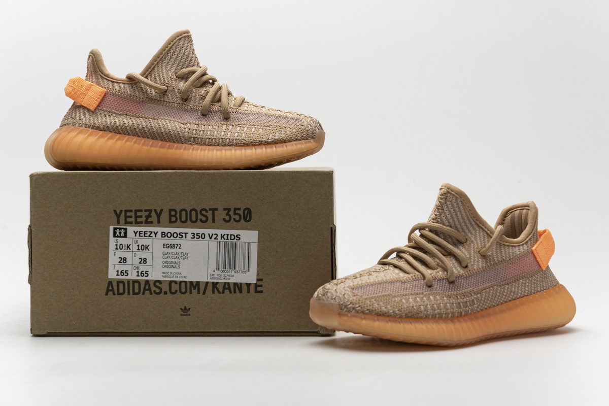 Yeezy Boost 350 V2 Kids Clay Eg6872 13 - www.kickbulk.co