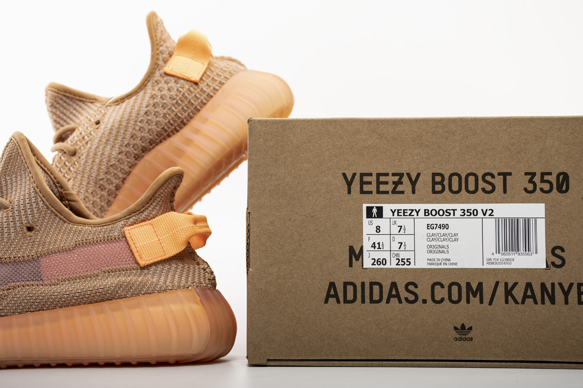 Adidas Yeezy Boost 350 V2 Clay Eg7490 13 - www.kickbulk.co