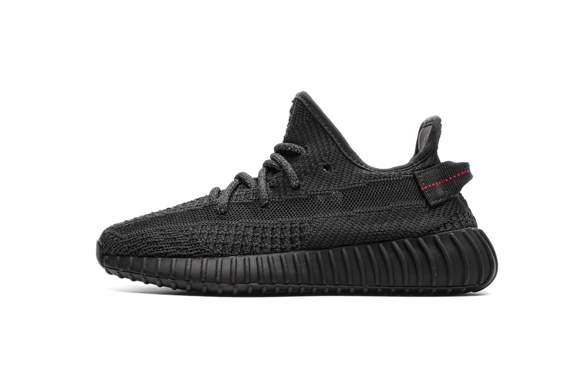 Adidas Yeezy Boost 350 V2 Static Black Non Reflective Fu9006 10 - www.kickbulk.co