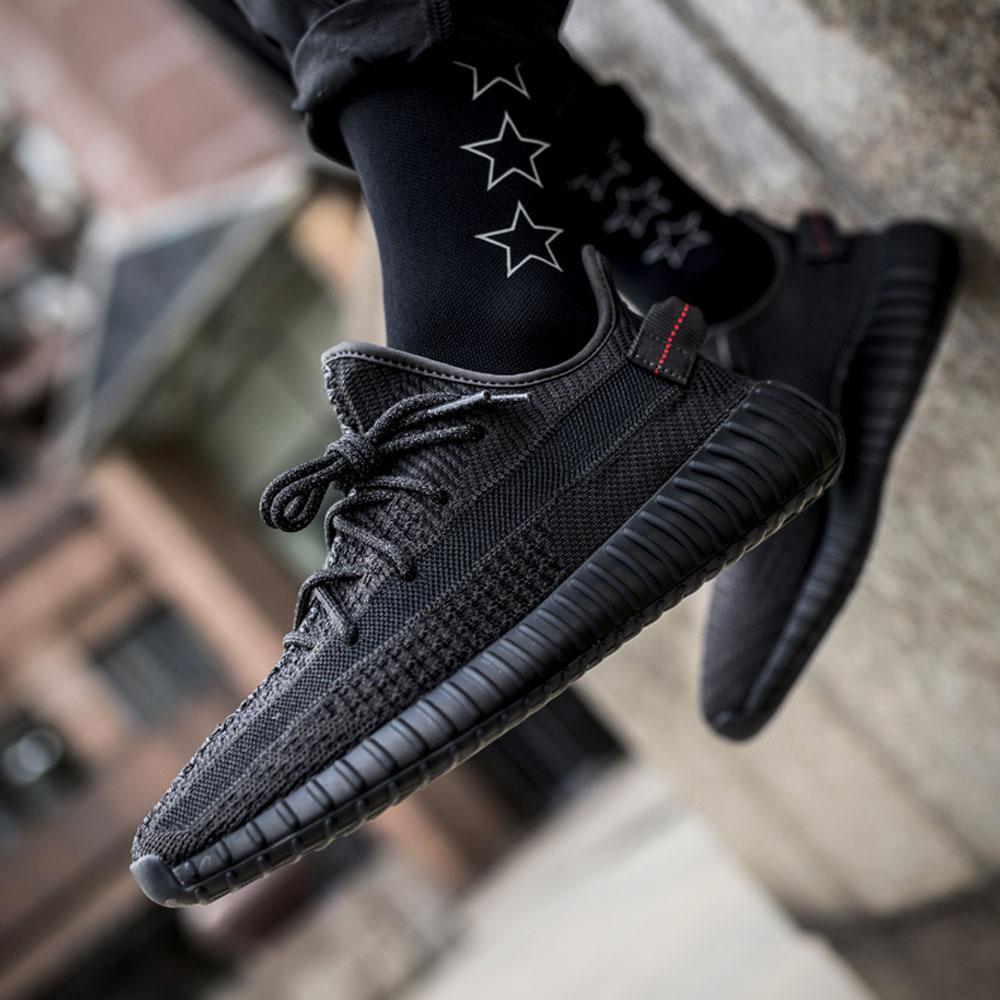 Adidas Yeezy Boost 350 V2 Static Black Non Reflective Fu9006 6 - www.kickbulk.co