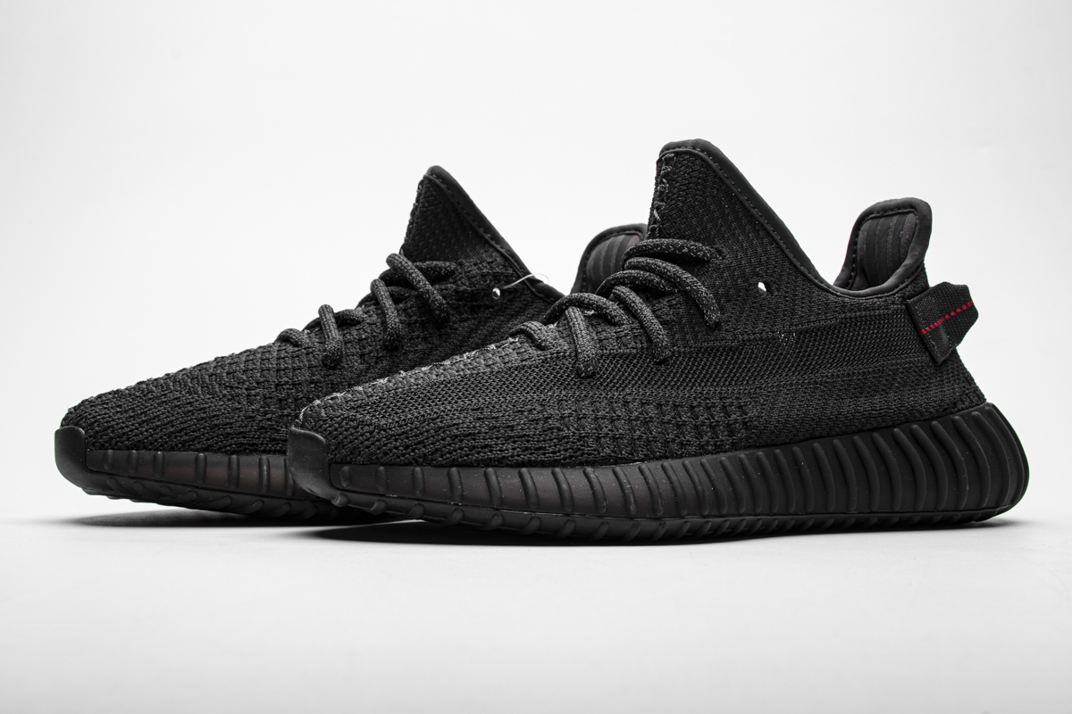 Adidas Yeezy Boost 350 V2 Static Black Non Reflective Fu9006 8 - www.kickbulk.co