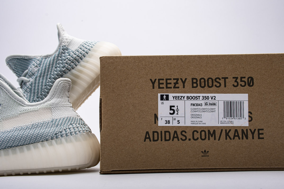 Adidas Yeezy Boost 350 V2 Cloud White Non Reflective Fw3043 Kickbulk 5 - www.kickbulk.co