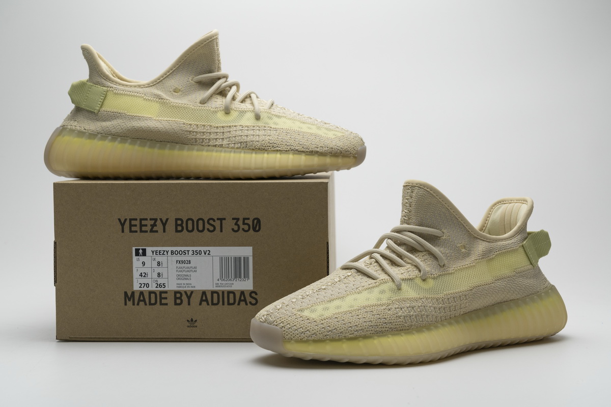 Adidas Yeezy Boost 350 V2 Flax Fx9028 For Sale 8 - www.kickbulk.co