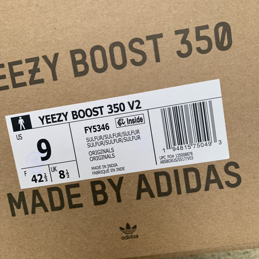 Adidas Yeezy Boost 350 V2 Sulfur Fy5346 New Release Date Kickbulk 34 - www.kickbulk.co