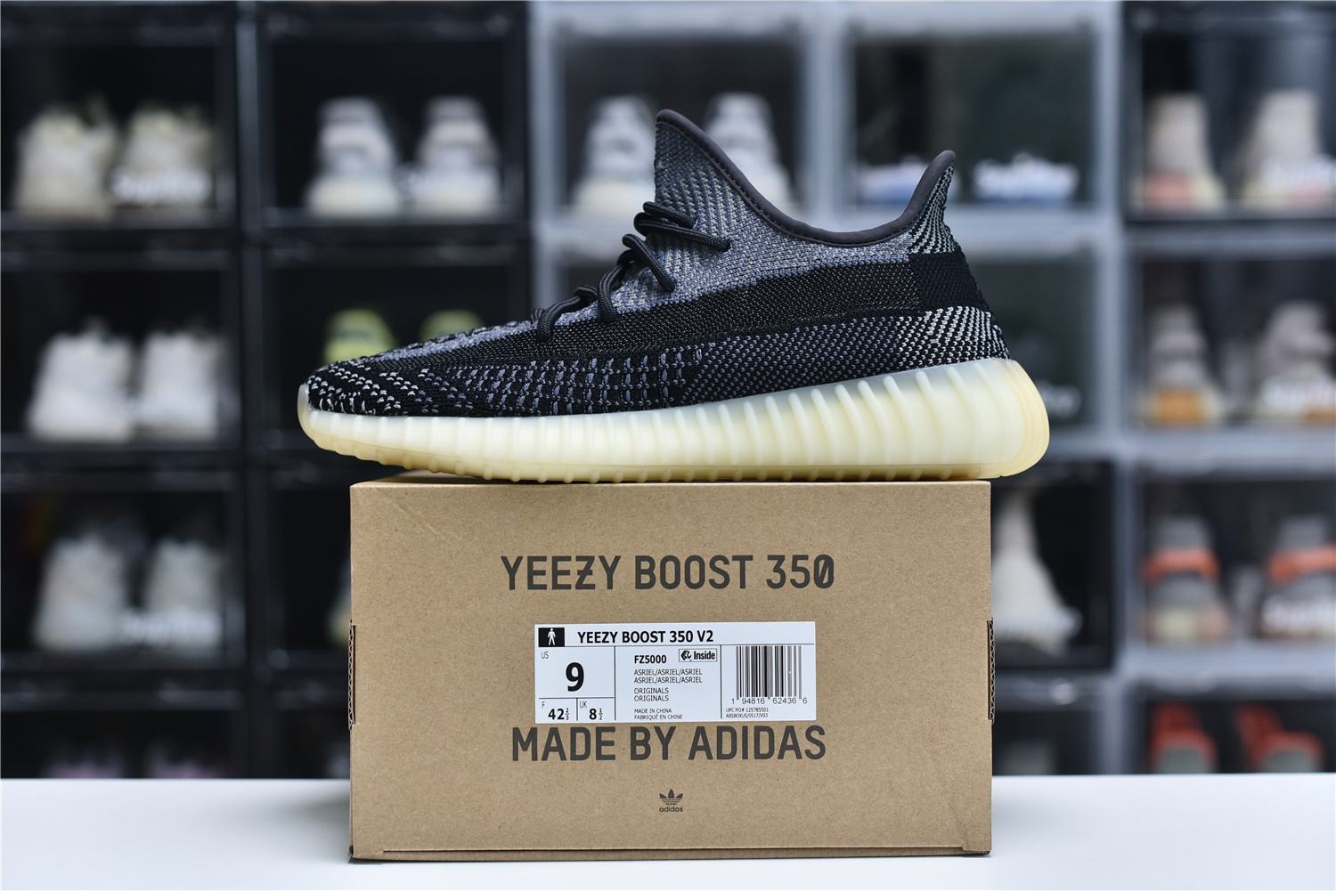 Addidas Yeezy Boost 350 V2 Carbon Asriel Fz5000 Kickbulk New Release Date 10 - www.kickbulk.co