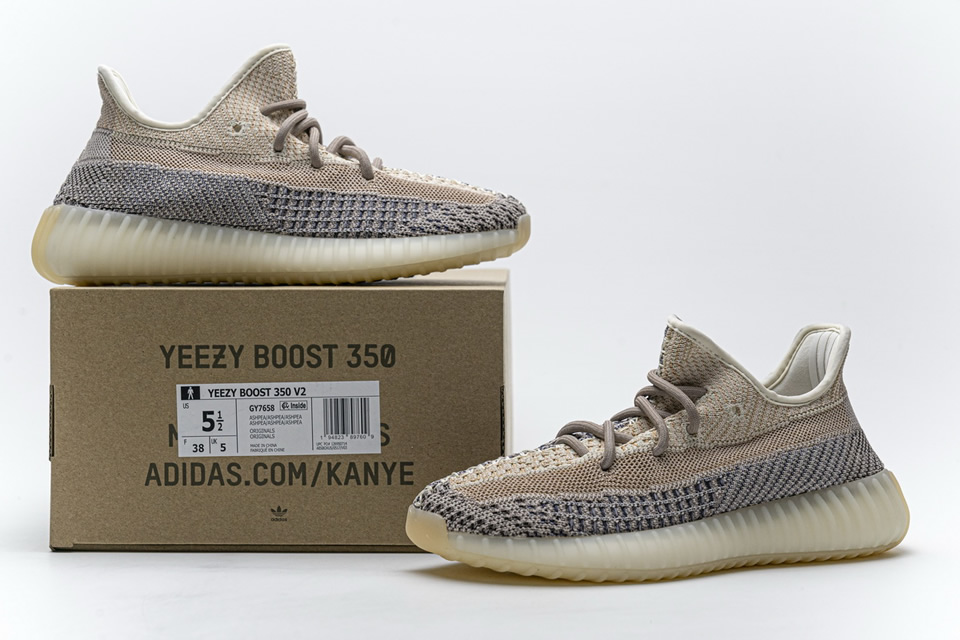 Adidas Yeezy Boost 350 V2 Ashpea Gy7658  3 - www.kickbulk.co