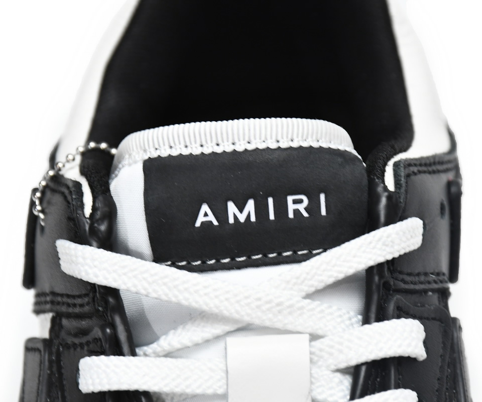 Amiri Skel Top Low Black White Mfs003 004 11 - www.kickbulk.co