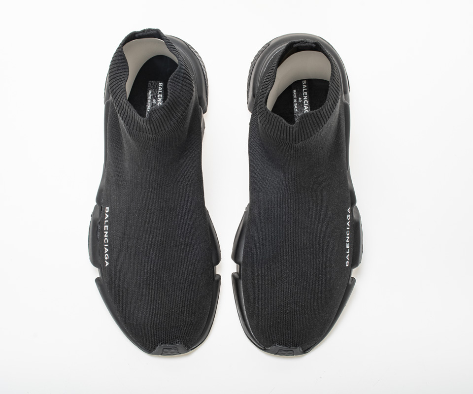 Balenciaga Speed Runner Tess S Gomma Maille Noir Sneaker 483502w05g01000 2 - www.kickbulk.co