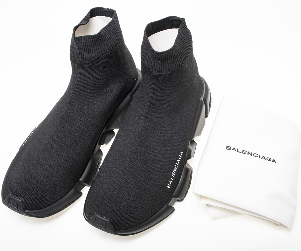 Balenciaga Speed Runner Tess S Gomma Maille Noir Sneaker 483502w05g01000 3 - www.kickbulk.co