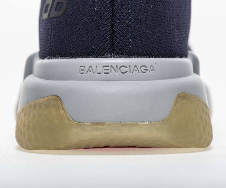 Balenciaga Speed Runner Tess S Gomma Maille Noir Sneaker Navy Blue 494484w05g01001 11 - www.kickbulk.co