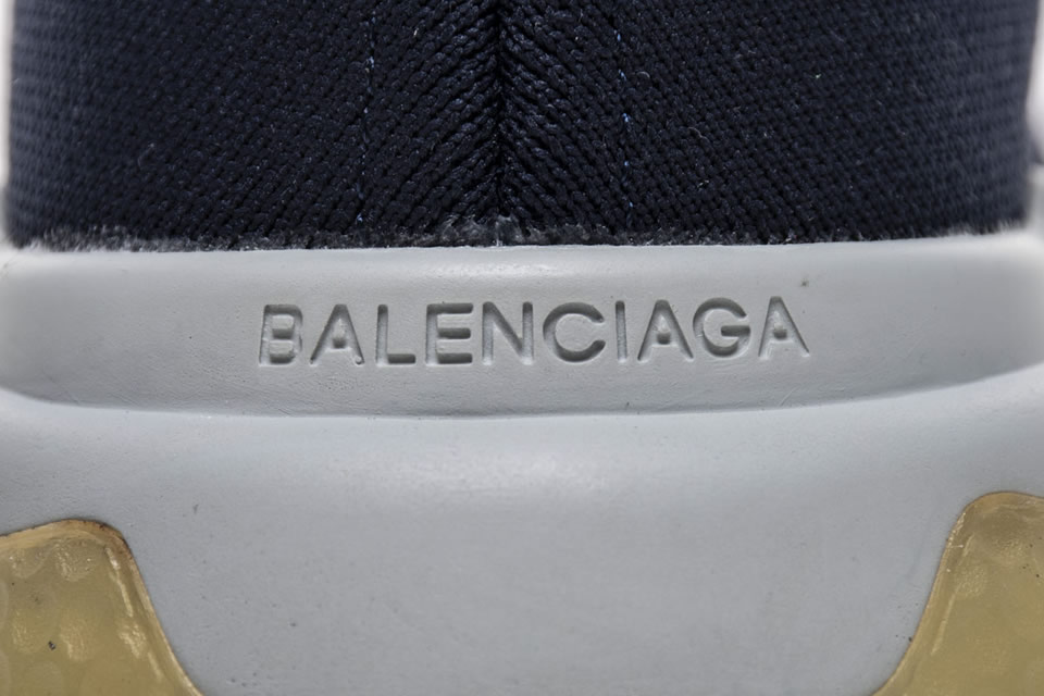 Balenciaga Speed Runner Tess S Gomma Maille Noir Sneaker Navy Blue 494484w05g01001 15 - www.kickbulk.co