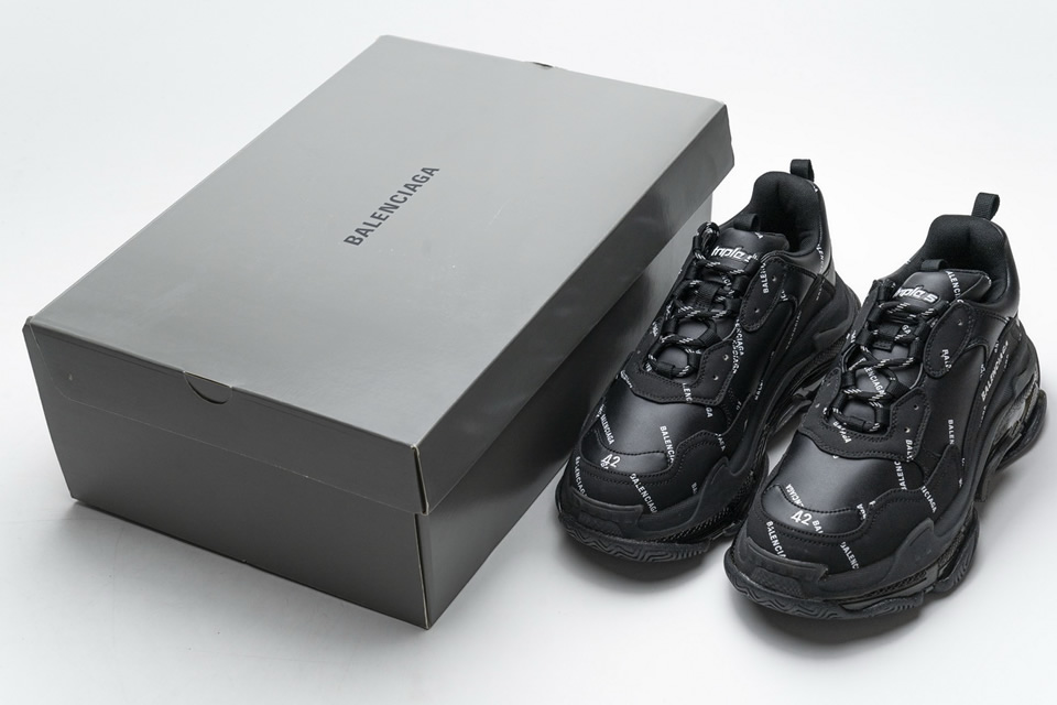 Balenciaga Triple S Letter Black 524039w09e12021 5 - www.kickbulk.co