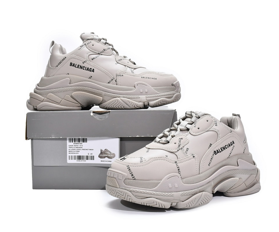 Balenciaga Triple S Letter Beige 524039w2fa19710 2 - www.kickbulk.co