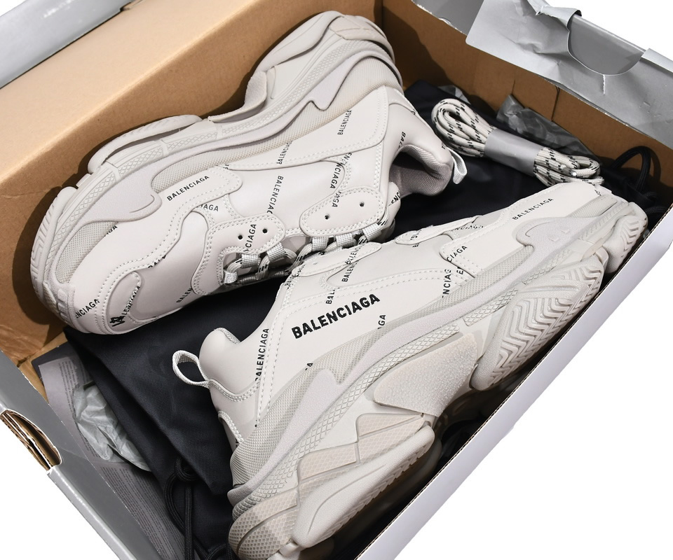 Balenciaga Triple S Letter Beige 524039w2fa19710 4 - www.kickbulk.co