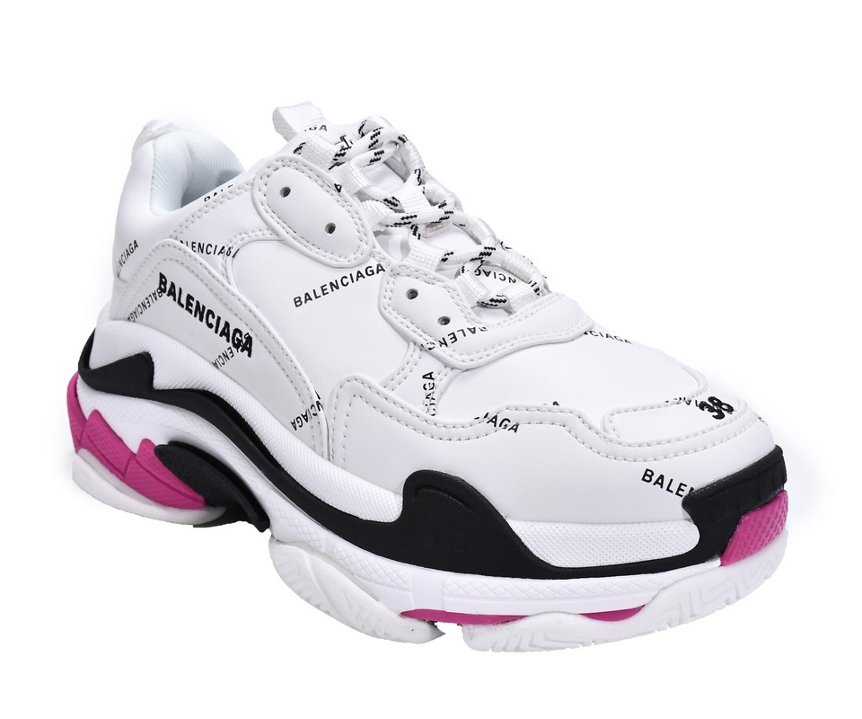 Balenciaga Triple S Letter White Rose Red 524039w2fa49155 6 - www.kickbulk.co