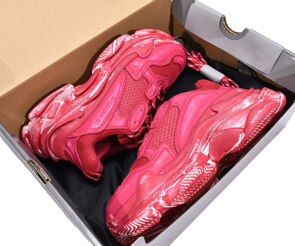 Balenciaga Triple S Dark Red 524039w3cn36000 4 - www.kickbulk.co