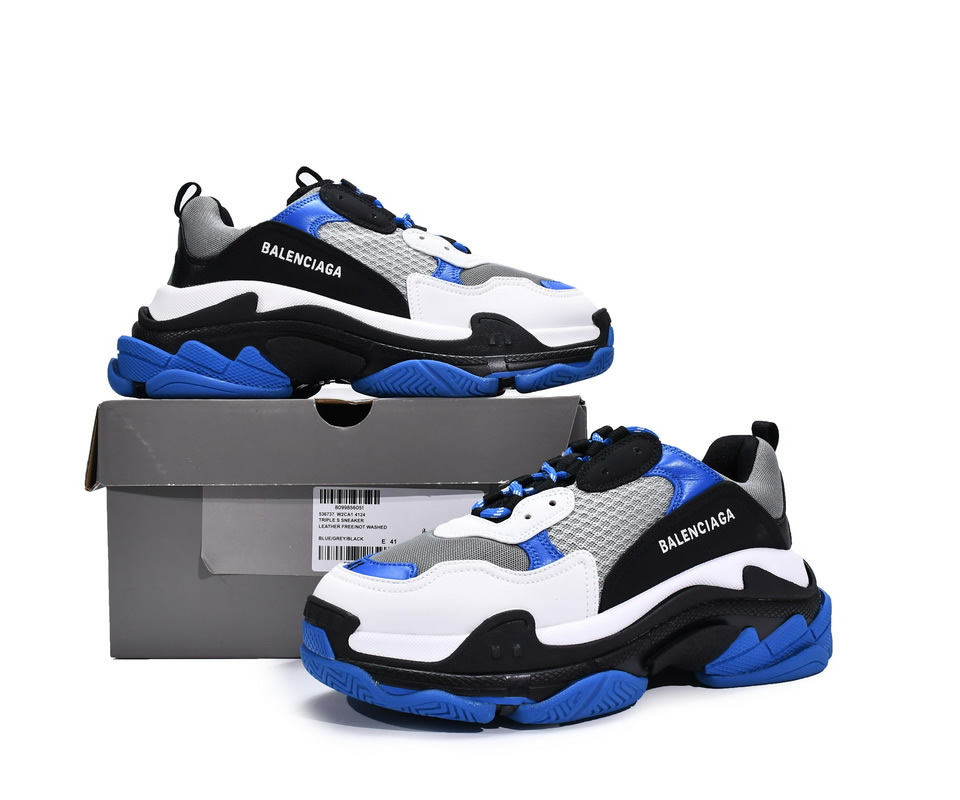 Balenciaga Triple S Black White Blue 536737w2ca14124 2 - www.kickbulk.co