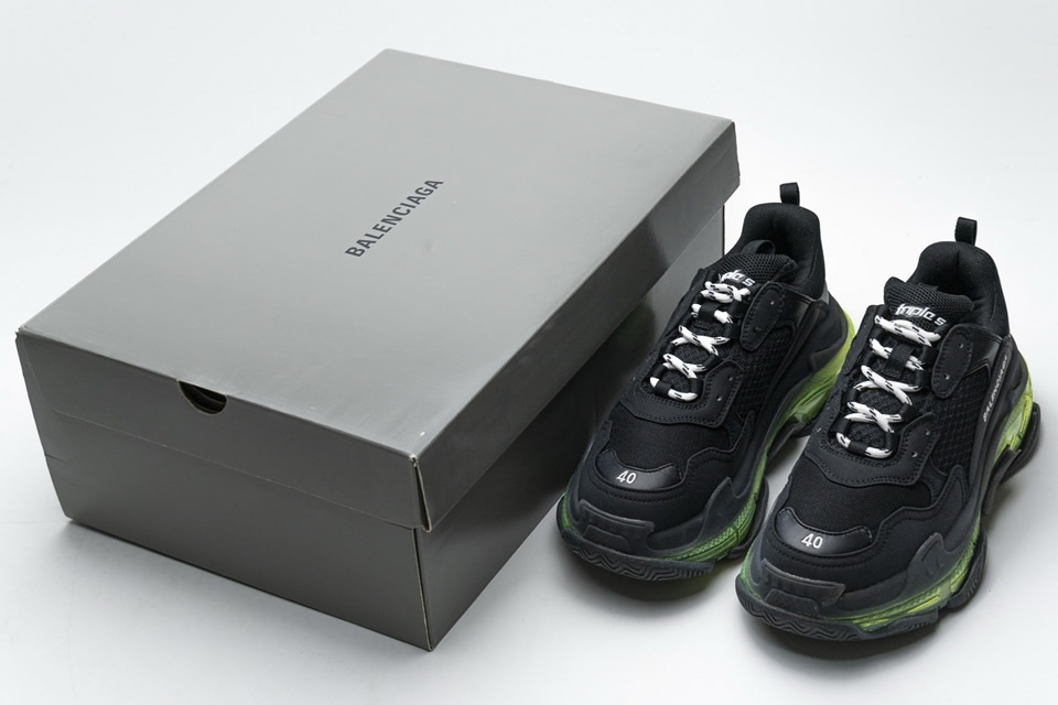 Balenciaga Triple S Black Green 541624w09o12140 5 - www.kickbulk.co