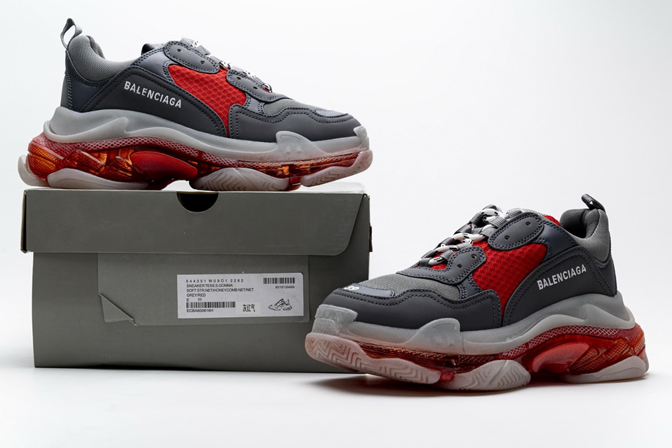 Balenciaga Triple S Grey Red 544351w09o12262 3 - www.kickbulk.co