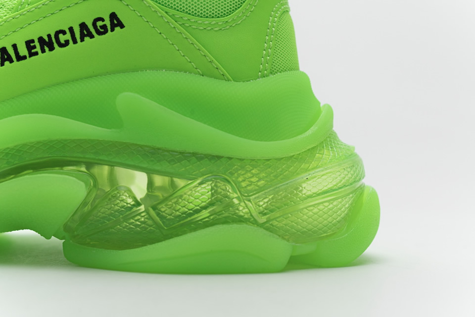 Balenciaga Triple S Fluorescent Green 544351w09o13802 12 - www.kickbulk.co